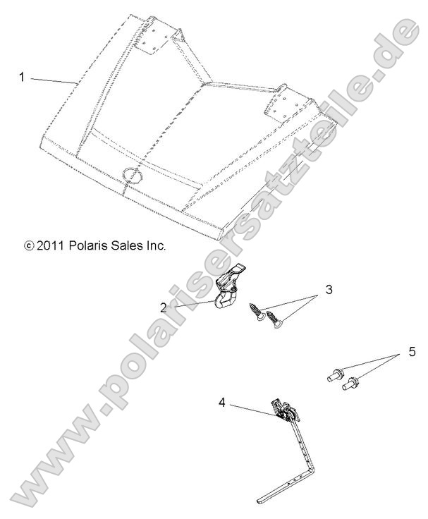 Body, Hood Latch