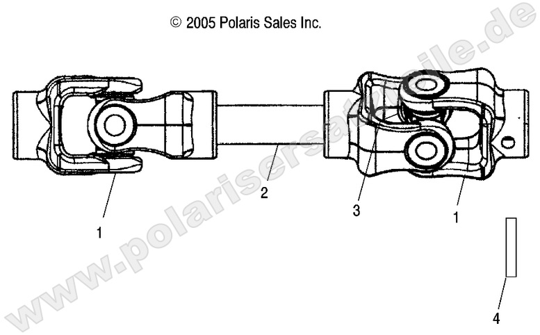 DRIVE TRAIN, REAR PROP SHAFT DRIVE TRAIN, REAR PROP SHAFT