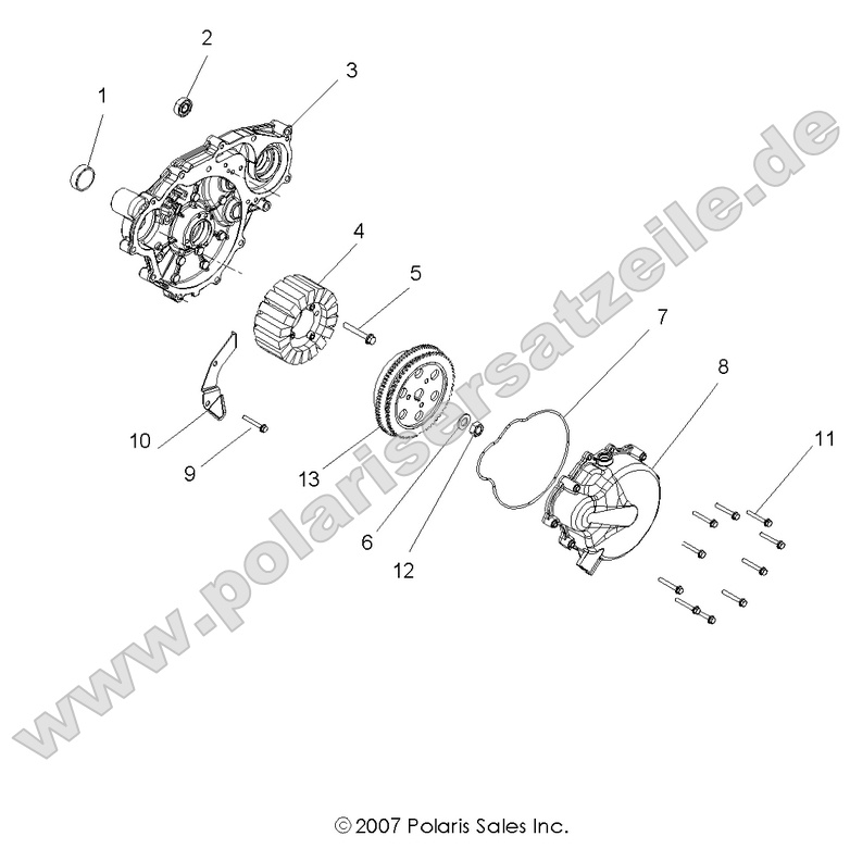 ENGINE, STATOR and FLYWHEEL ENGINE, STATOR and FLYWHEEL