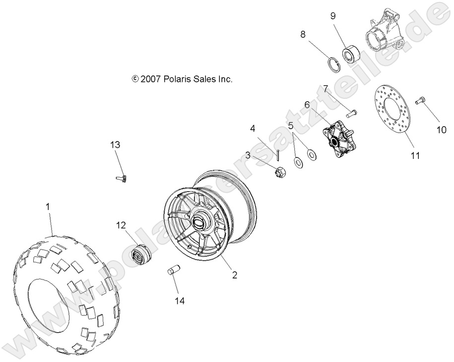 WHEELS, REAR