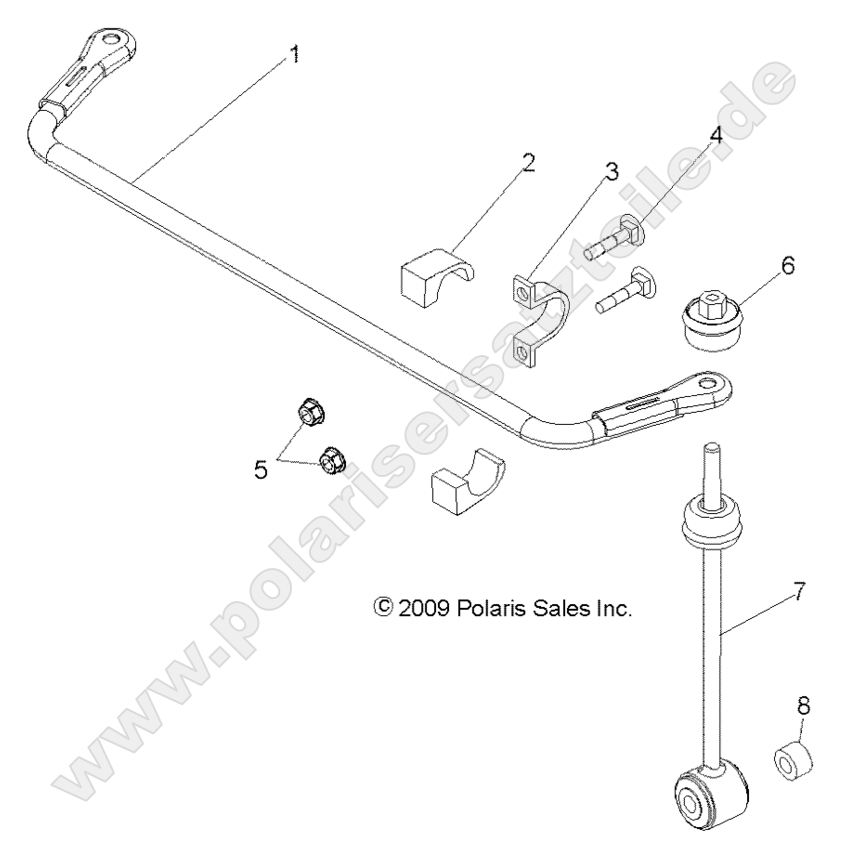 Suspension, Rear Stabilizer Bar