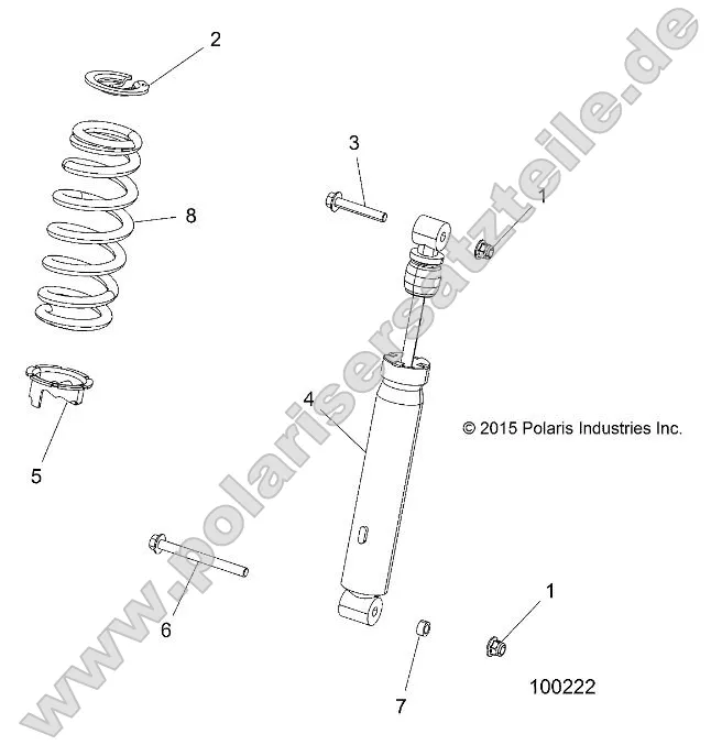 Suspension, Rear Shock Mounting