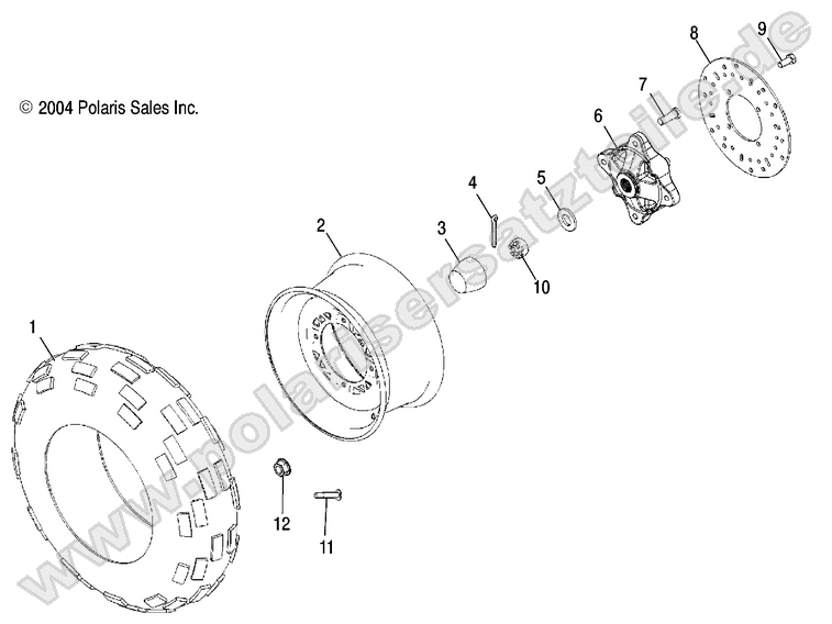 WHEEL, FRONT