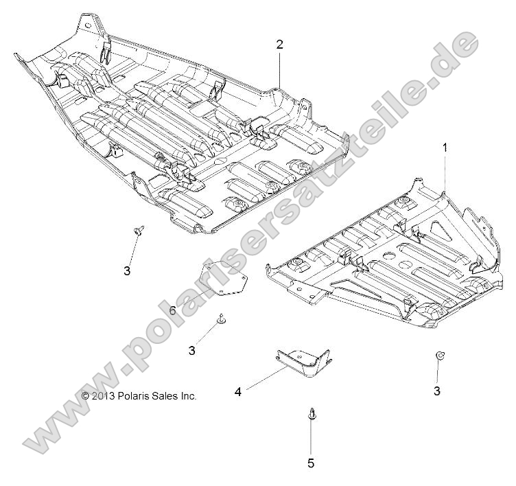 Body, Skid Plates Body, Skid Plates