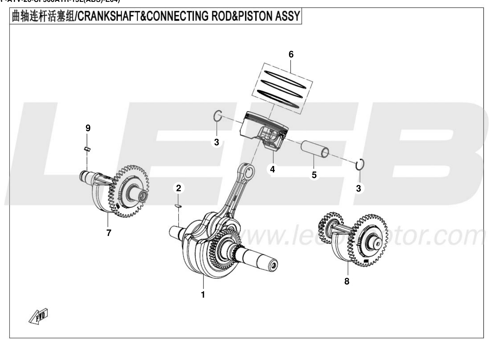 CRANKSHAFT_CONNECTING ROD_PISTON ASSY CRANKSHAFT_CONNECTING ROD_PISTON ASSY