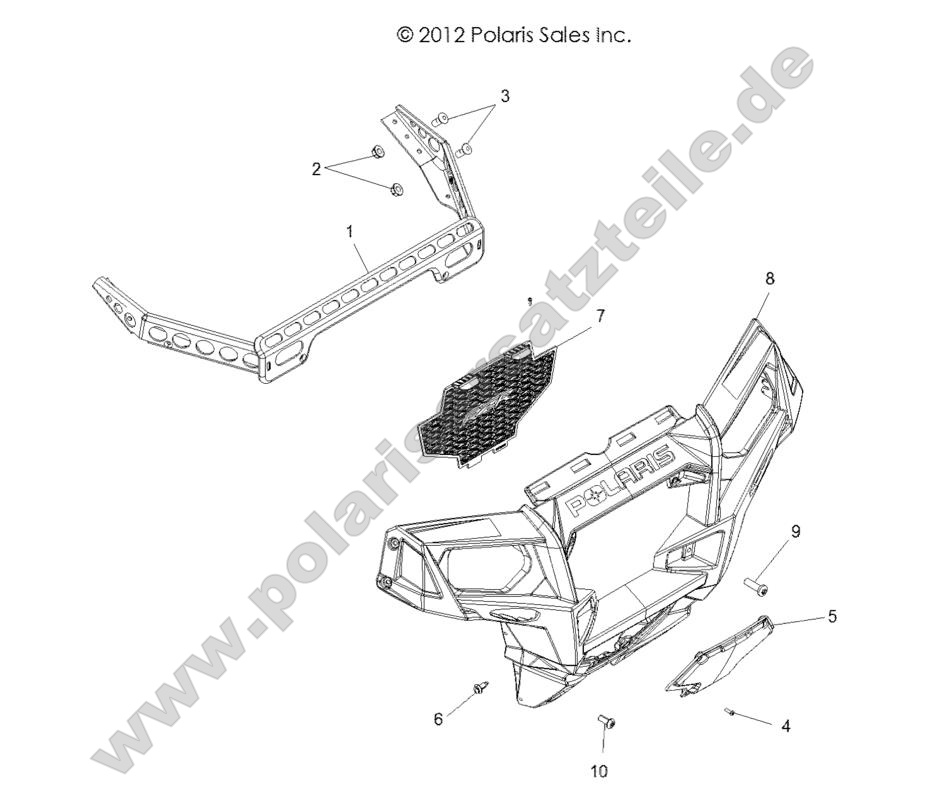 BODY, FRONT BUMPER