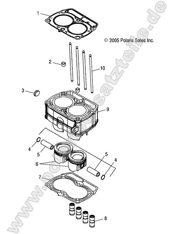 ENGINE, PISTON and CYLINDER ENGINE, PISTON and CYLINDER