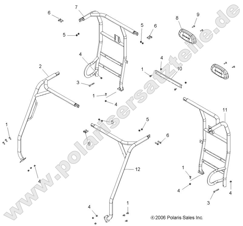 Chassis, Cab Frame