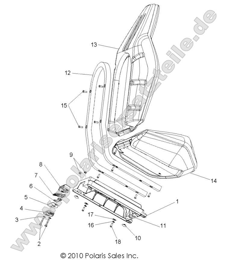 BODY, SEAT ASM.