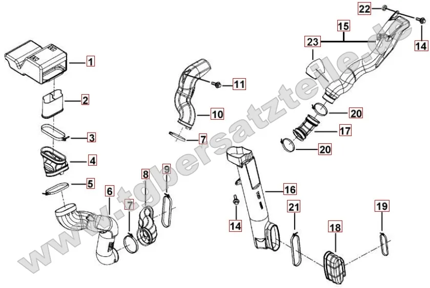 Ansaugstutzen Ansaugstutzen