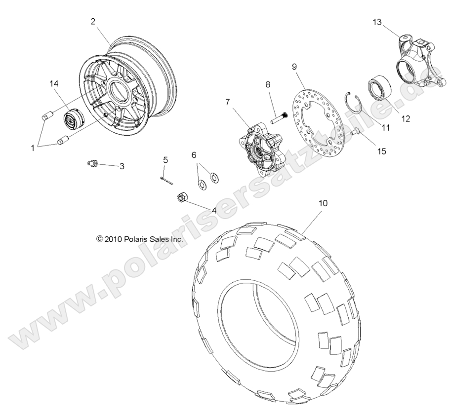 WHEELS, FRONT