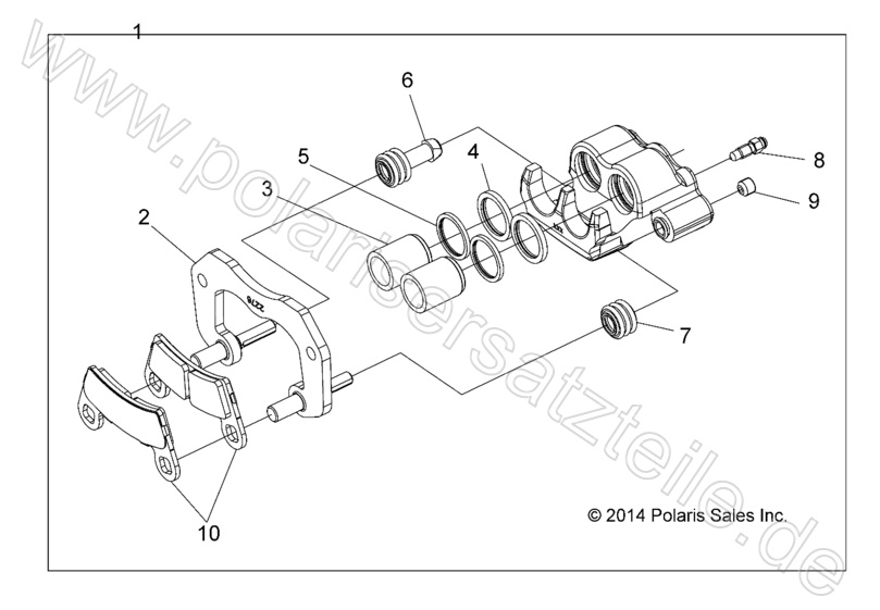 BRAKES, REAR CALIPER BRAKES, REAR CALIPER