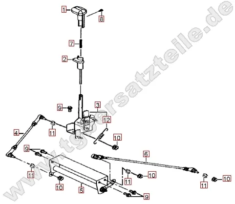 Gangschalthebel Gangschalthebel