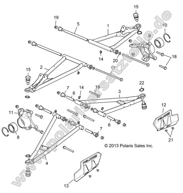 Suspension, Front Control Arms