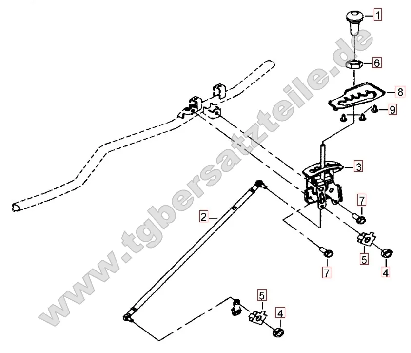 Gangschalthebel Gangschalthebel
