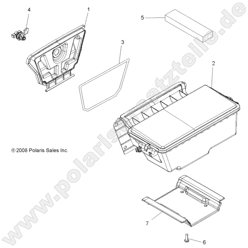 BODY, STORAGE, REAR BODY, STORAGE, REAR