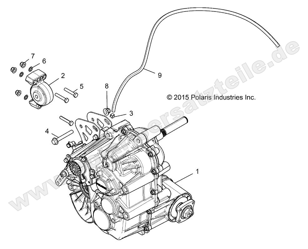 DRIVE TRAIN, MAIN GEARCASE MOUNTING DRIVE TRAIN, MAIN GEARCASE MOUNTING
