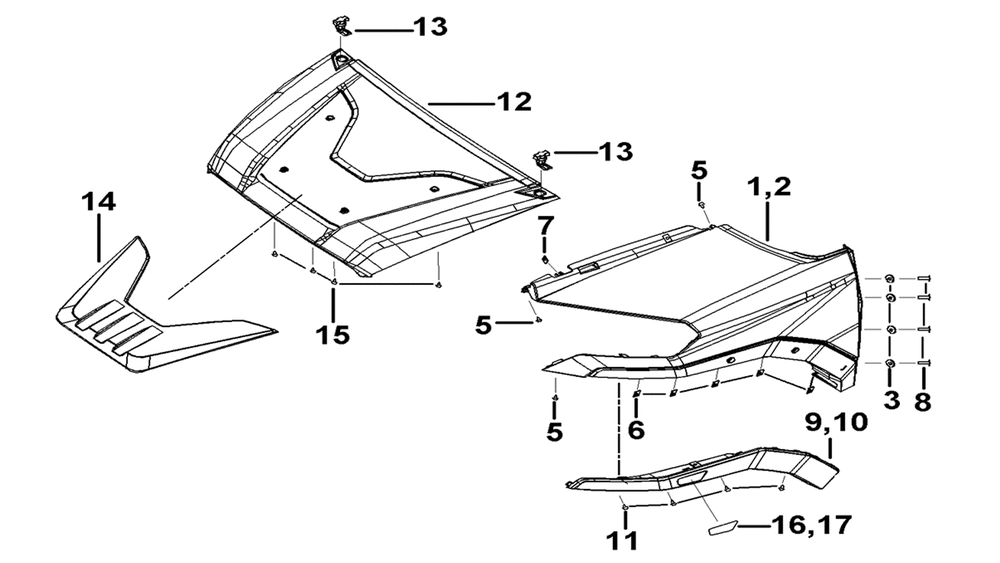 Frontverkleidung