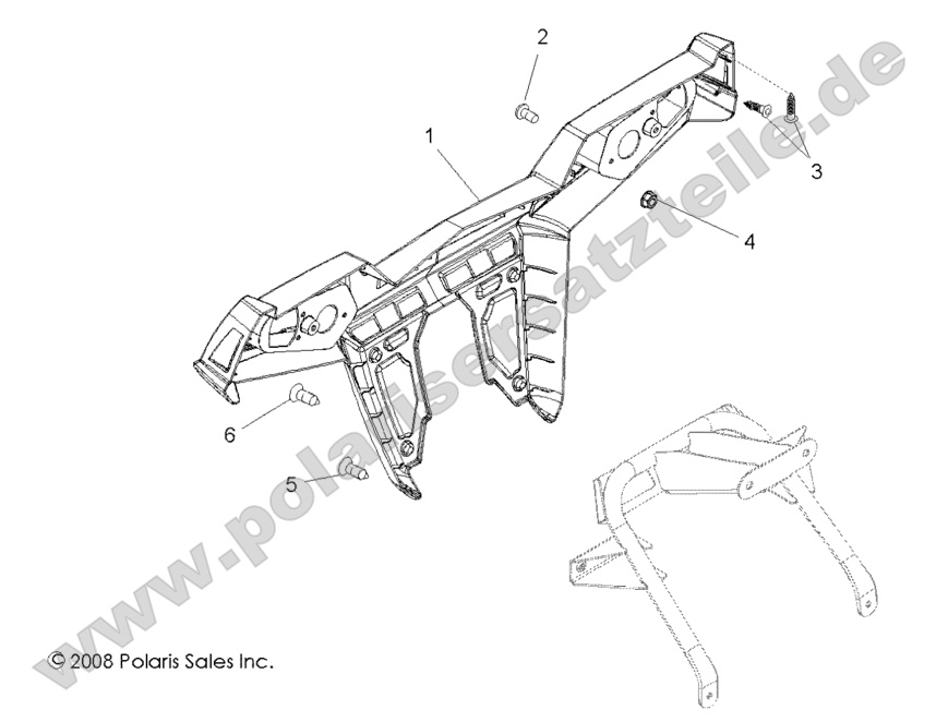 BODY, REAR BUMPER BODY, REAR BUMPER