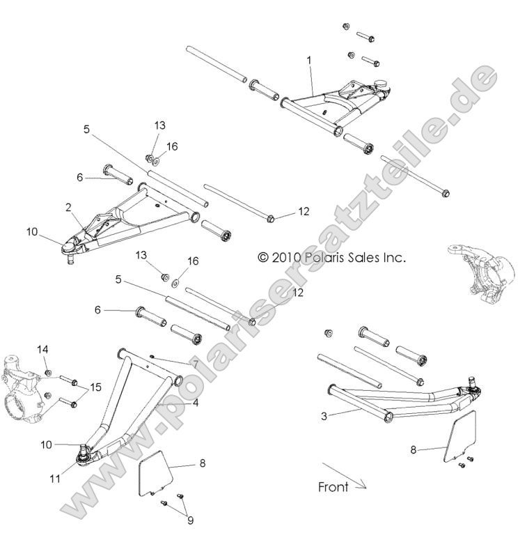 SUSPENSION, FRONT CONTROL ARMS SUSPENSION, FRONT CONTROL ARMS