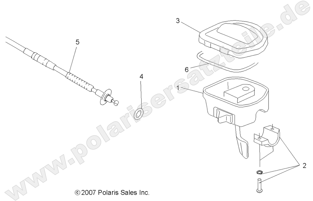 STEERING, CONTROLS, THROTTLE ASM. and CABLE STEERING, CONTROLS, THROTTLE ASM. and CABLE