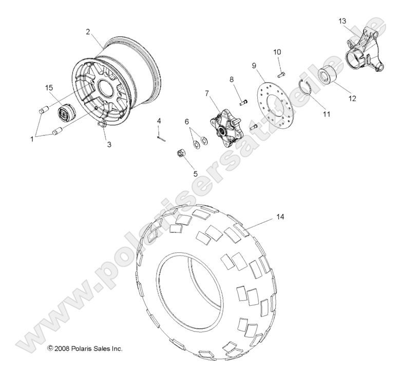 WHEELS, REAR WHEELS, REAR
