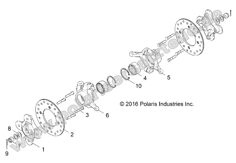 Suspension, Front Carrier and Hub Suspension, Front Carrier and Hub