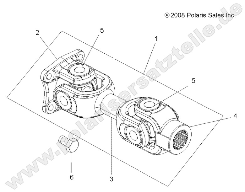 DRIVE TRAIN, PROP SHAFT, REAR DRIVE TRAIN, PROP SHAFT, REAR