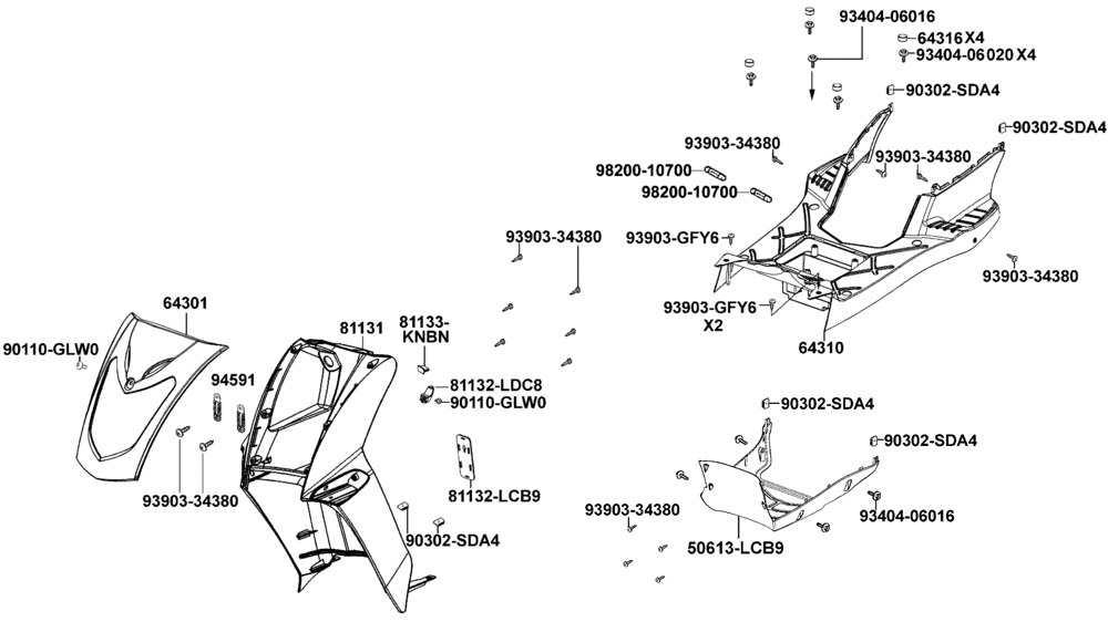 Verkleidungen vorne & Trittbrett Verkleidungen vorne & Trittbrett