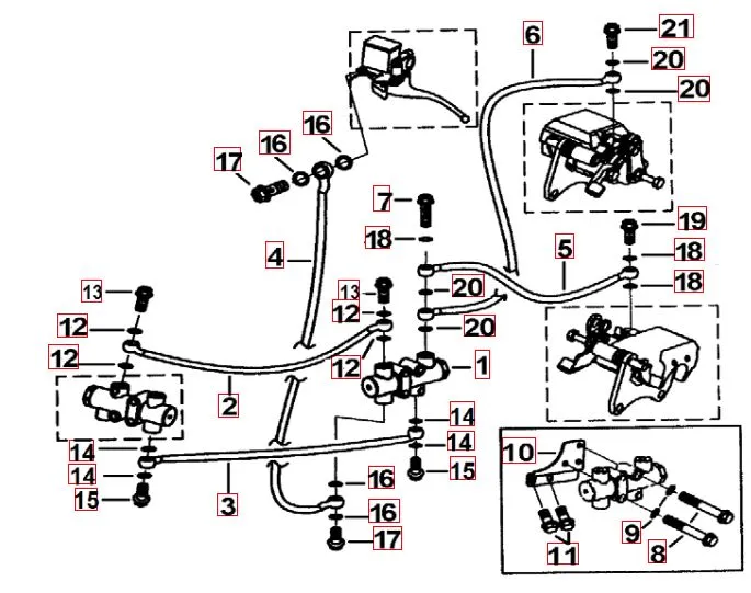 Bremsanlage hinten Bremsanlage hinten