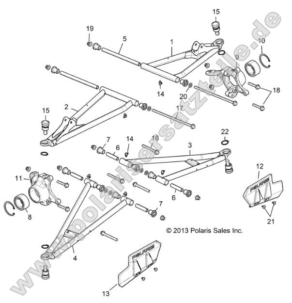 Suspension, Front Control Arms Suspension, Front Control Arms