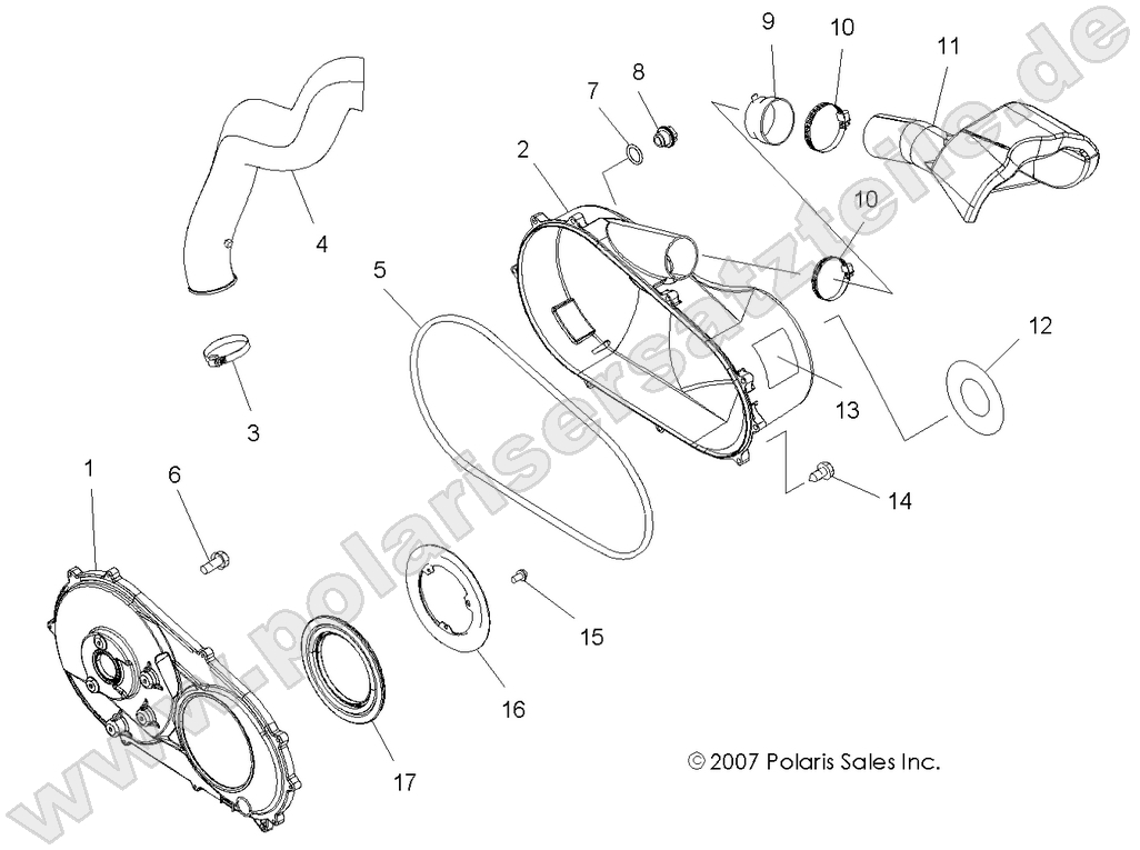 BODY, CLUTCH COVER BODY, CLUTCH COVER