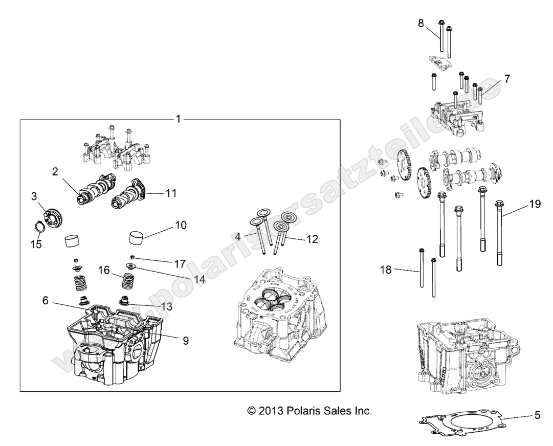 ENGINE, CYLINDER HEAD, CAMS and VALVES ENGINE, CYLINDER HEAD, CAMS and VALVES