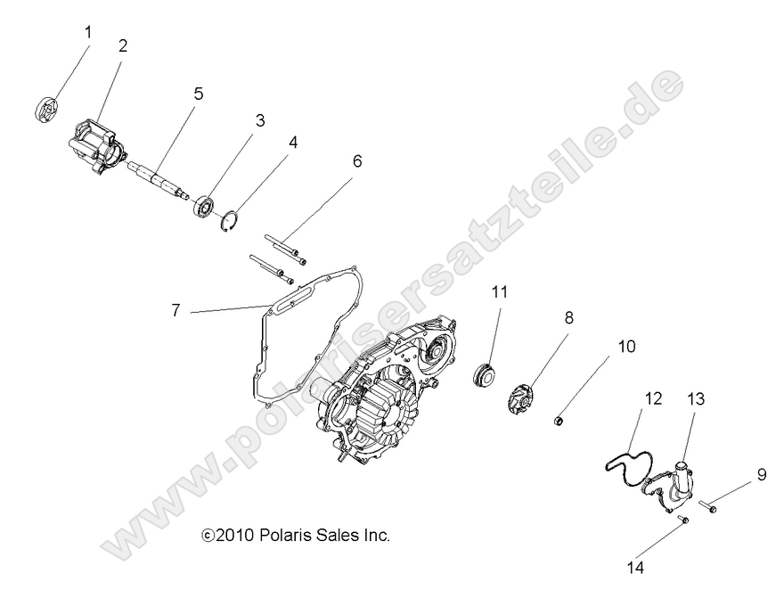 ENGINE, OIL PUMP and WATER PUMP ENGINE, OIL PUMP and WATER PUMP