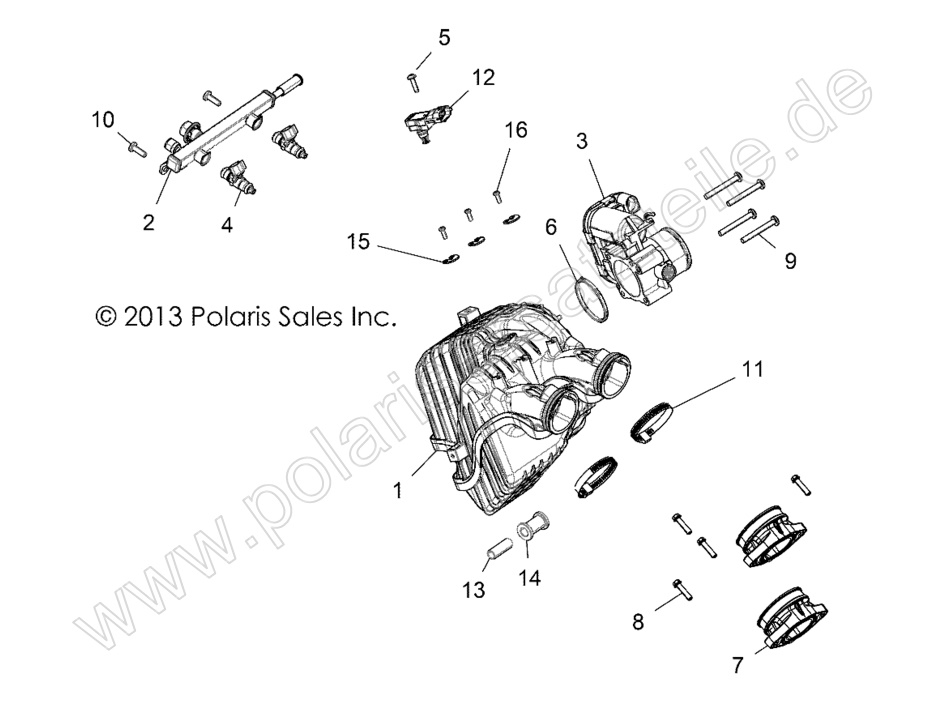 ENGINE, INTAKE and THROTTLE BODY ENGINE, INTAKE and THROTTLE BODY