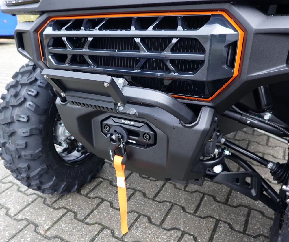 TMP Kennzeichenhalter vorne / Nummernschildhalterung klappbar - GOES Terrox 1000 Touring 2025-