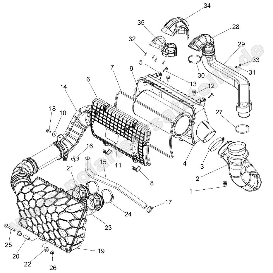 ENGINE, AIR INTAKE SYSTEM ENGINE, AIR INTAKE SYSTEM