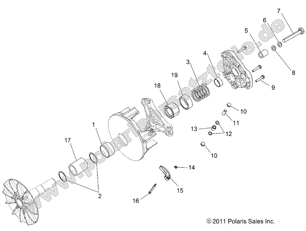 Drive Train, Primary Clutch