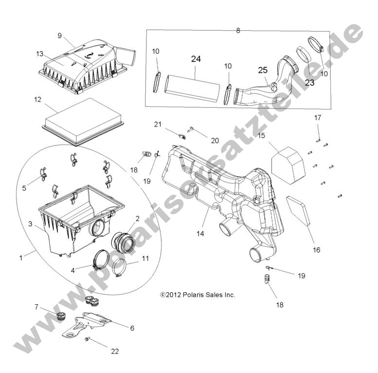 ENGINE, AIR INTAKE SYSTEM ENGINE, AIR INTAKE SYSTEM