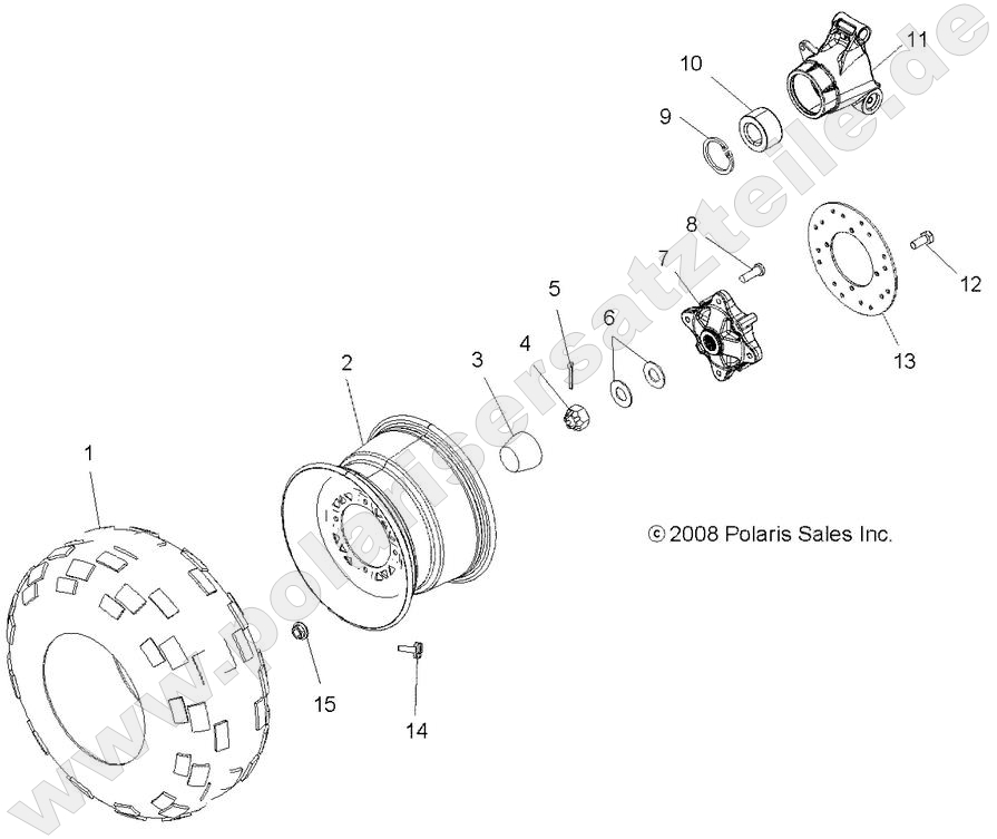 WHEELS, REAR