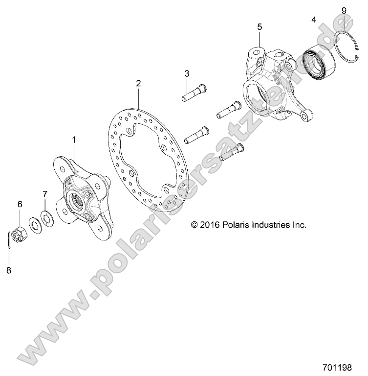 Suspension, Front Carrier Suspension, Front Carrier
