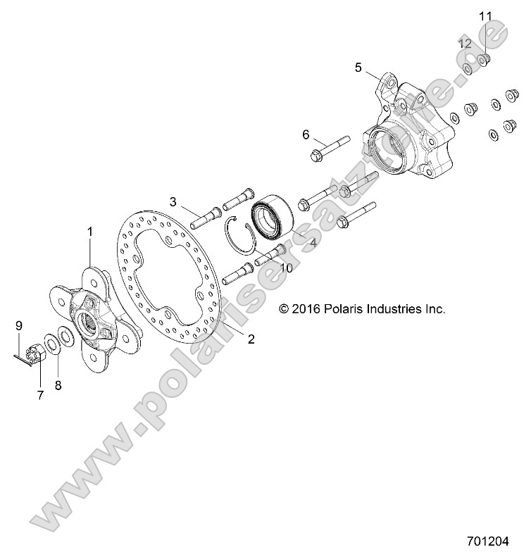 Suspension, Rear Carrier Suspension, Rear Carrier