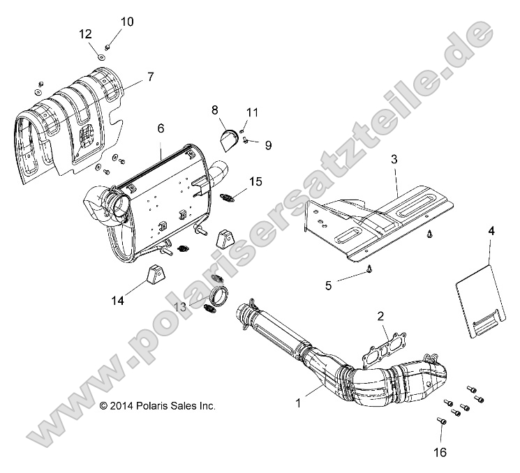 Engine, Exhaust System Engine, Exhaust System