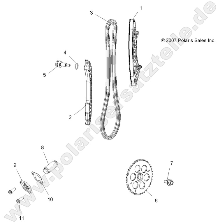 ENGINE, CAM CHAIN ENGINE, CAM CHAIN