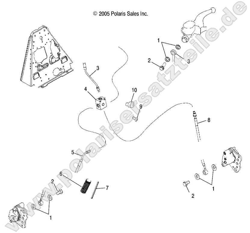 BRAKE LINES, FRONT