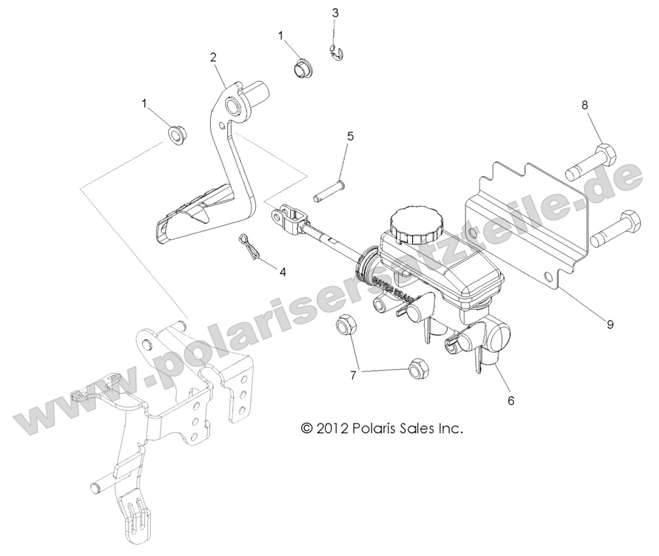 BRAKES, PEDAL and MASTER CYLINDER BRAKES, PEDAL and MASTER CYLINDER
