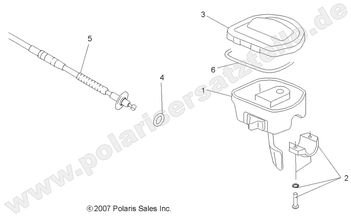 STEERING, CONTROLS, THROTTLE ASM. and CABLE STEERING, CONTROLS, THROTTLE ASM. and CABLE