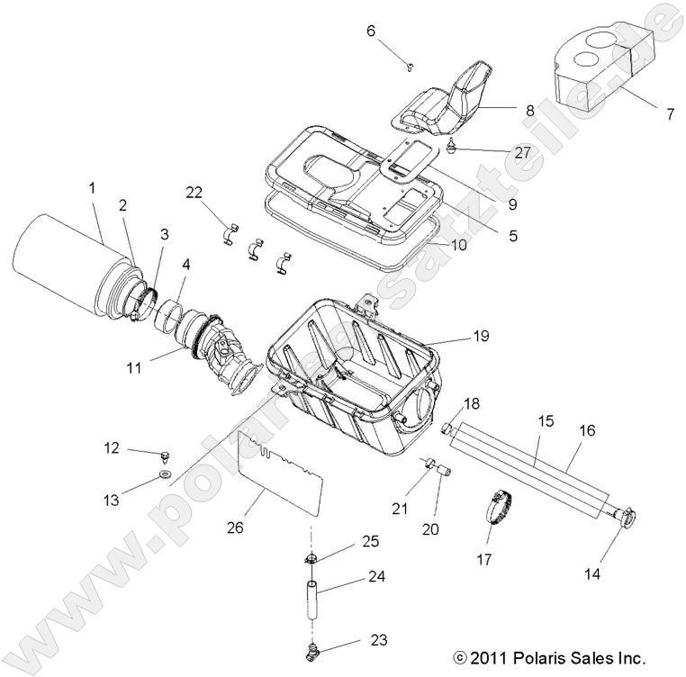 ENGINE, AIR INTAKE SYSTEM ENGINE, AIR INTAKE SYSTEM