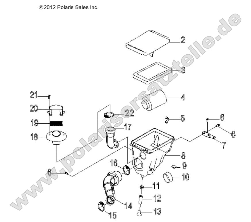ENGINE, AIR INTAKE SYSTEM ENGINE, AIR INTAKE SYSTEM