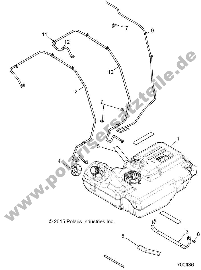 BODY, FUEL TANK BODY, FUEL TANK